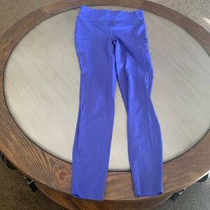Lululemon Athletica Leggings Blue Size 4 Excellent Condition Spring Color